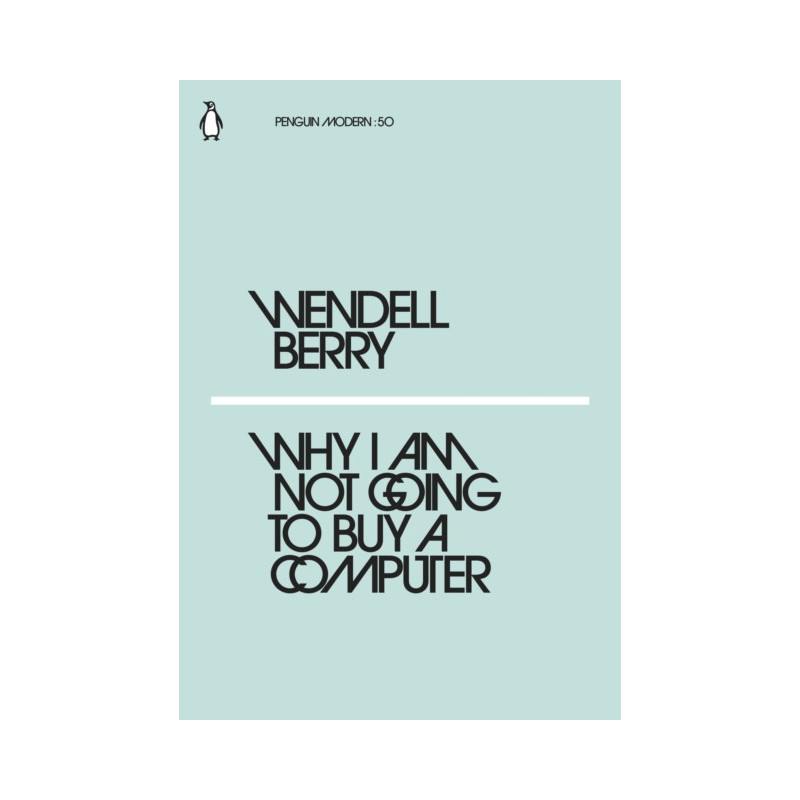 Why I Am Not Going to Buy a Computer