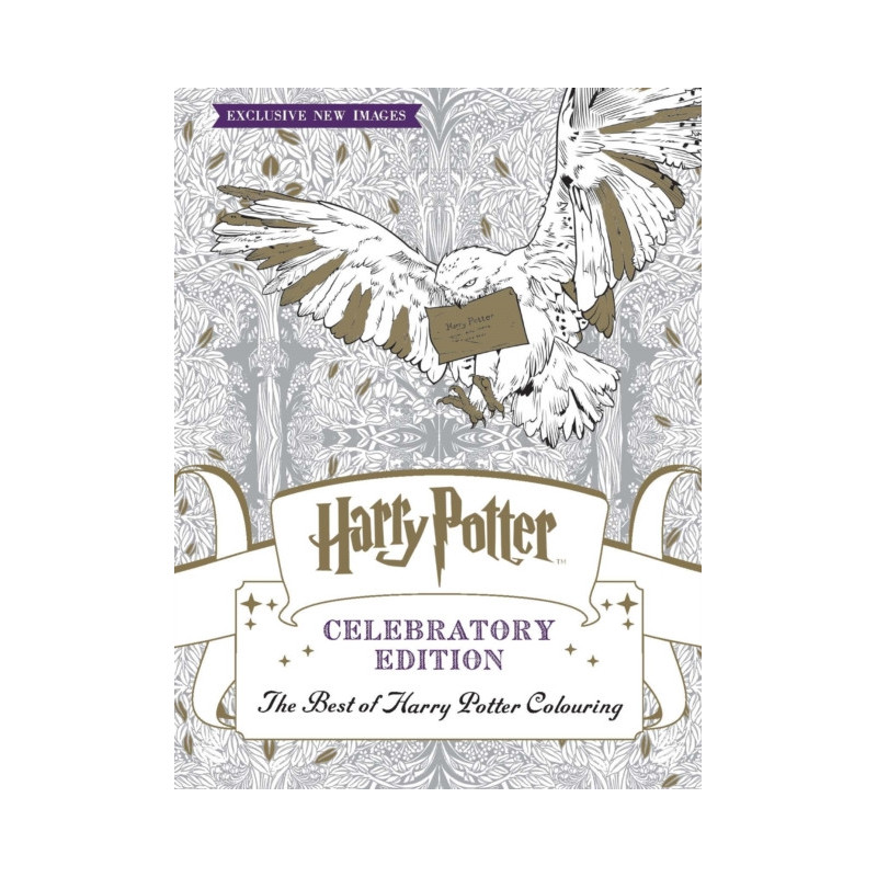 Harry Potter Colouring Book Celebratory Edition : The Best of Harry Potter colouring - an official colouring book