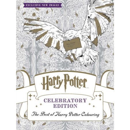 Harry Potter Colouring Book Celebratory Edition : The Best of Harry Potter colouring - an official colouring book