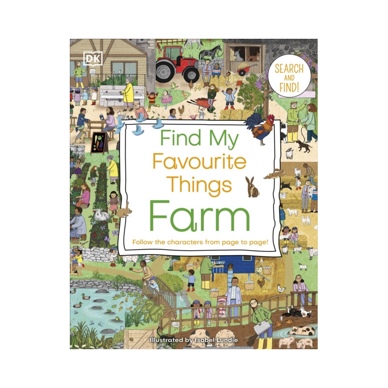 Find My Favourite Things Farm Follow the Characters from Page to Page Find My Favourite Things Farm Follow the Characters from Page to Page