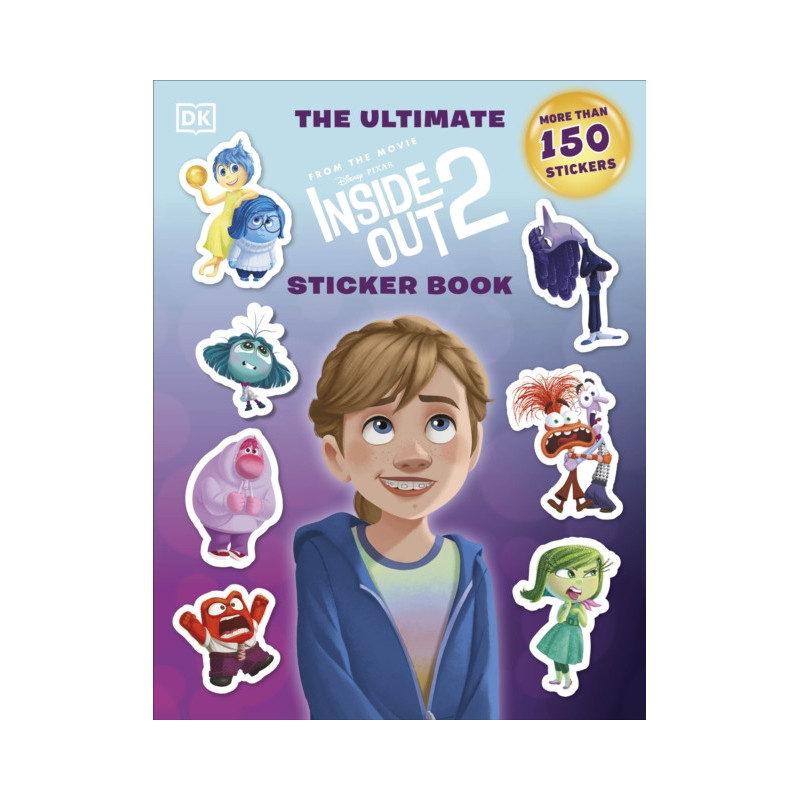 Disney Pixar Inside Out 2 Ultimate Sticker Book