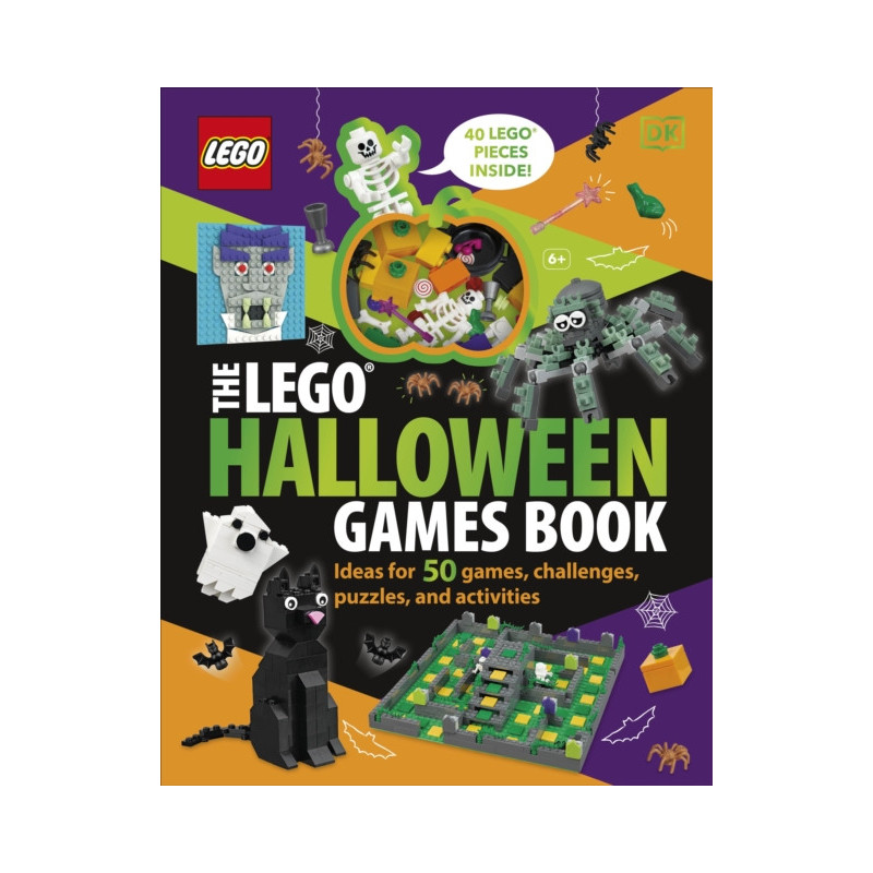 The LEGO Halloween Games Book 50+ Scarily Fun Games, Challenges, Puzzles, and Activities