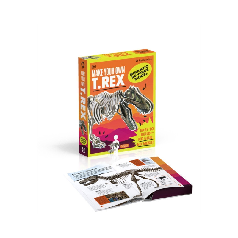 Make Your Own T. Rex Easy to Build - No Glue, No Mess!