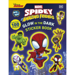Marvel Spidey and His Amazing Friends Glow in the Dark Sticker Book With More Than 100 Stickers