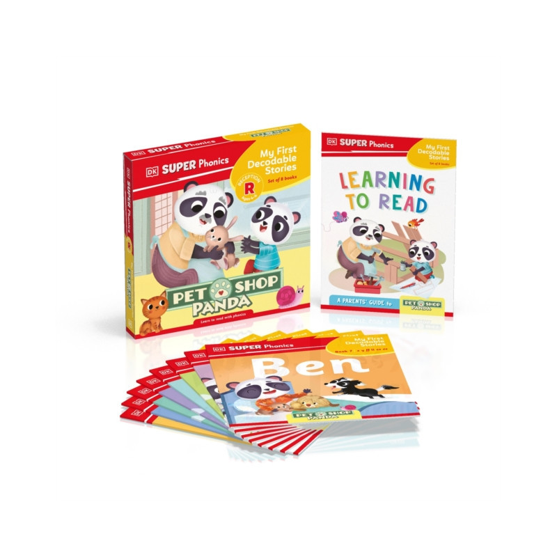 DK Super Phonics My First Decodable Stories Pet Shop Panda
