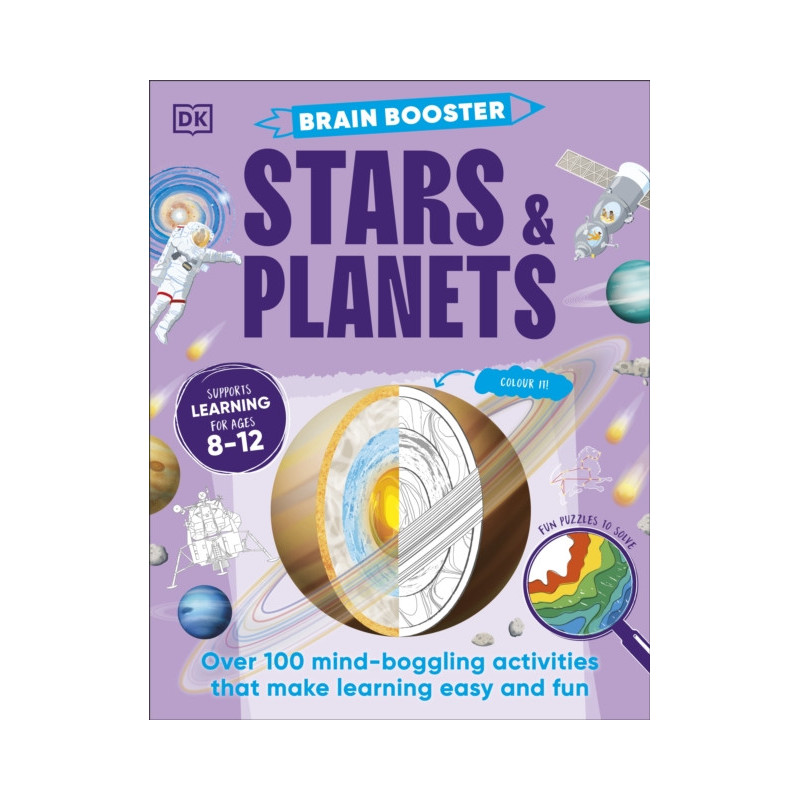 Brain Booster Stars and Planets: Over 100 Mind-Boggling Activities That Make Learning Easy and Fun