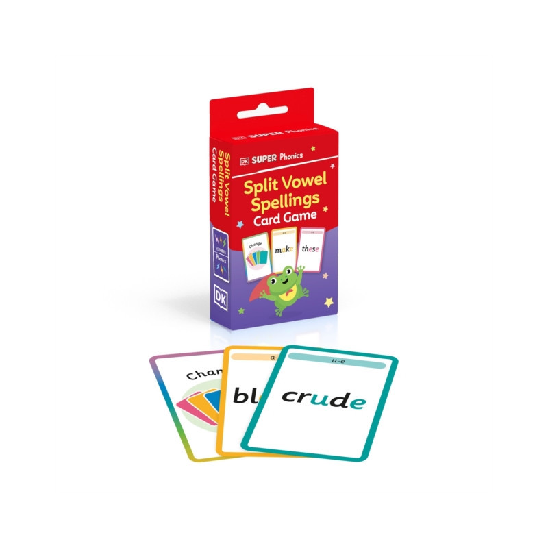 Dk Super Phonics Split Vowel Spellings Card Game (cards)