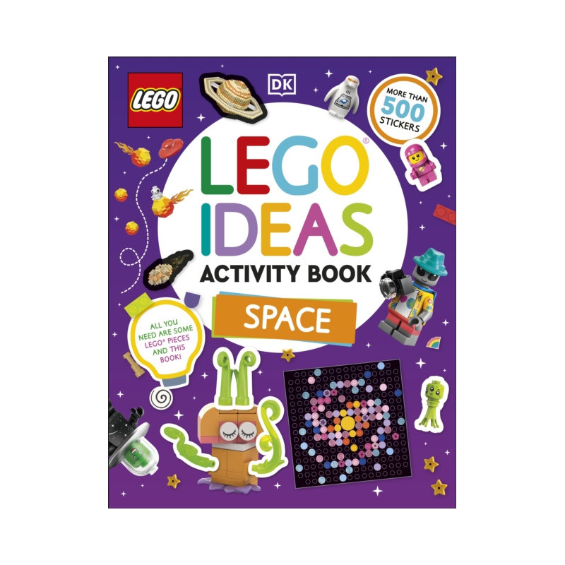 LEGO Ideas Activity Book Space: Packed with LEGO Building and Sticker Activities and Fun Facts. with 400 Stickers!