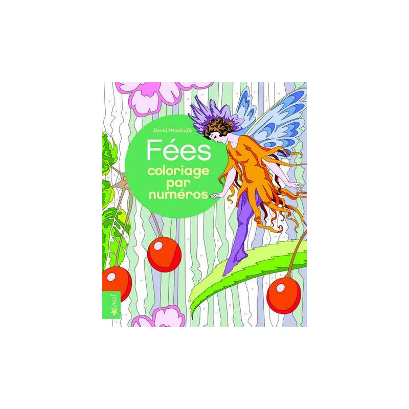 Fées, Coloriage par numéros
