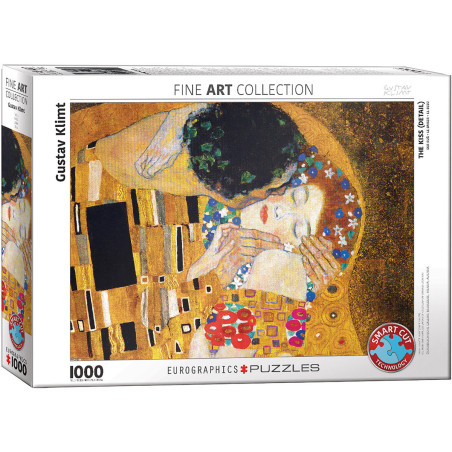 Eurographics The Kiss (Detail) by Gustav Klimt 1000 Piece Puzzle