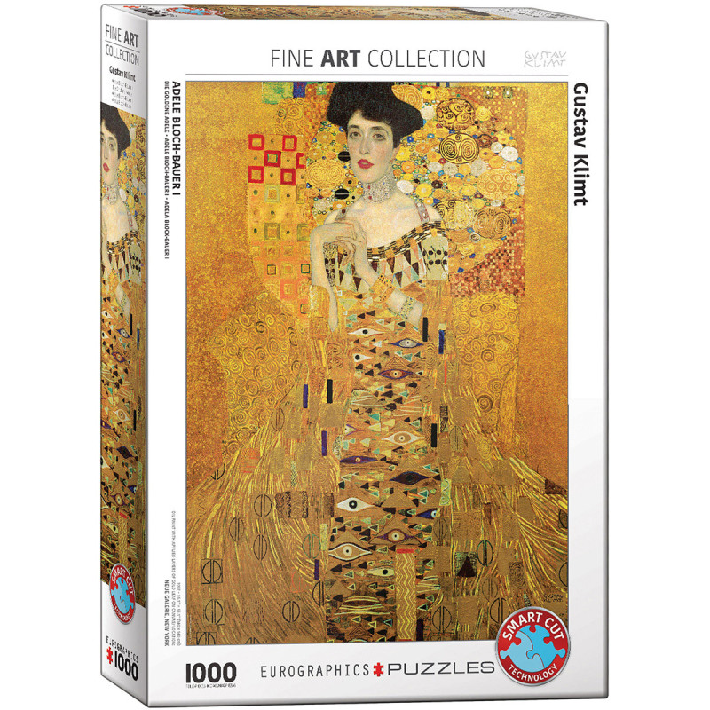 Eurographics Adele Bloch-Bauer I by Gustav Klimt 1000 Piece Puzzle