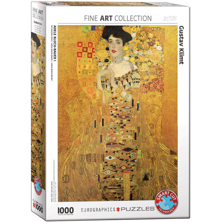 Eurographics Adele Bloch-Bauer I by Gustav Klimt 1000 Piece Puzzle