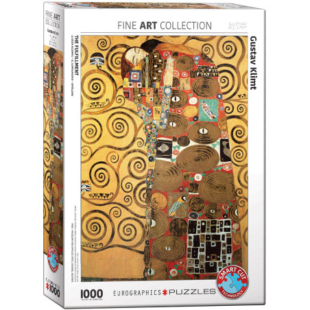 Eurographics The Fulfillment (Detail) by Gustav Klimt 1000 Piece Puzzle