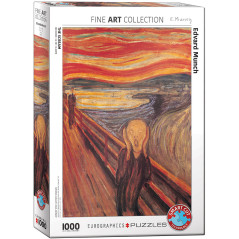 Eurographics The Scream by Edvard Munch 1000 Piece Puzzle