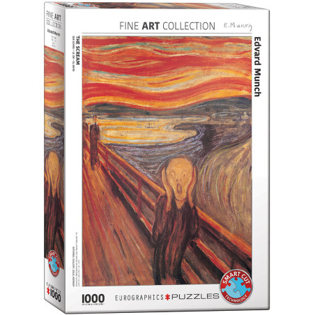 Eurographics The Scream by Edvard Munch 1000 Piece Puzzle