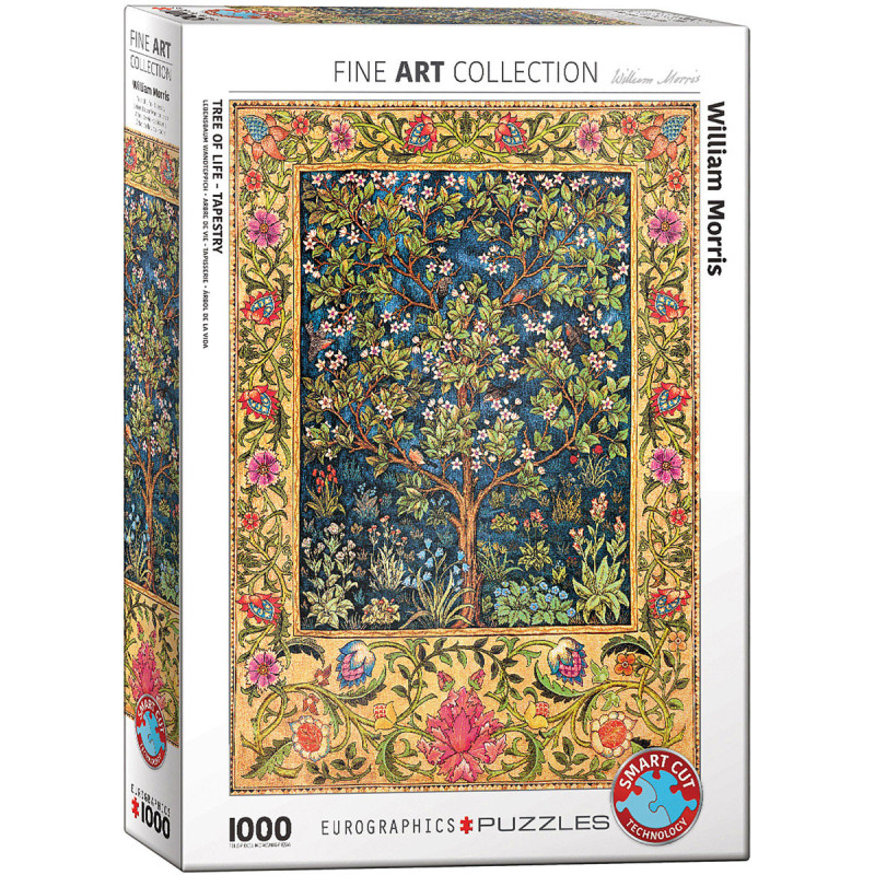 Eurographics Tree of Life Tapestry 1000 Piece Puzzle