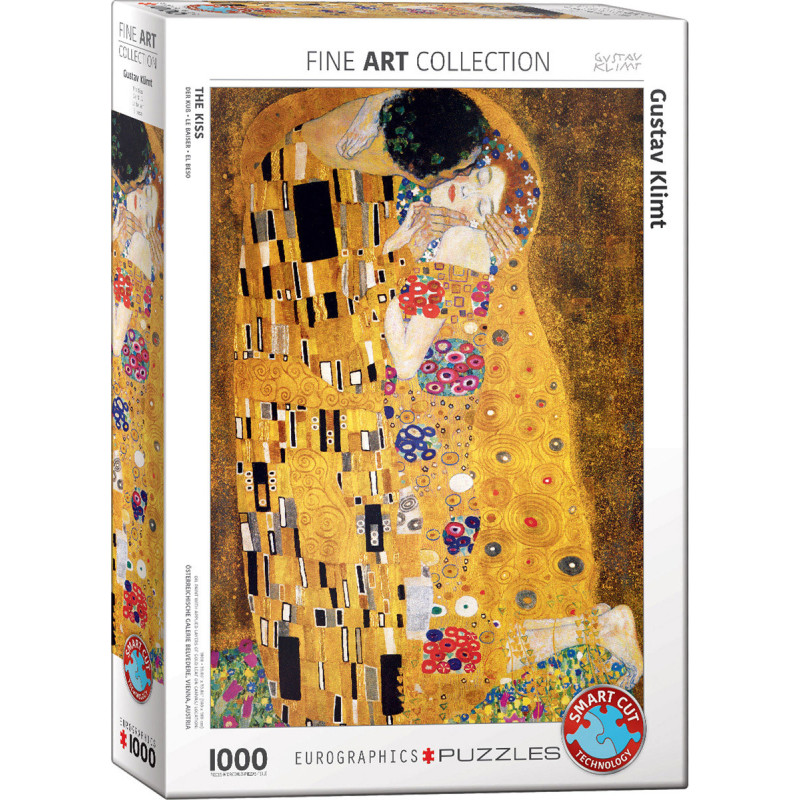 Eurographics The Kiss by Gustav Klimt 1000 Piece Puzzle