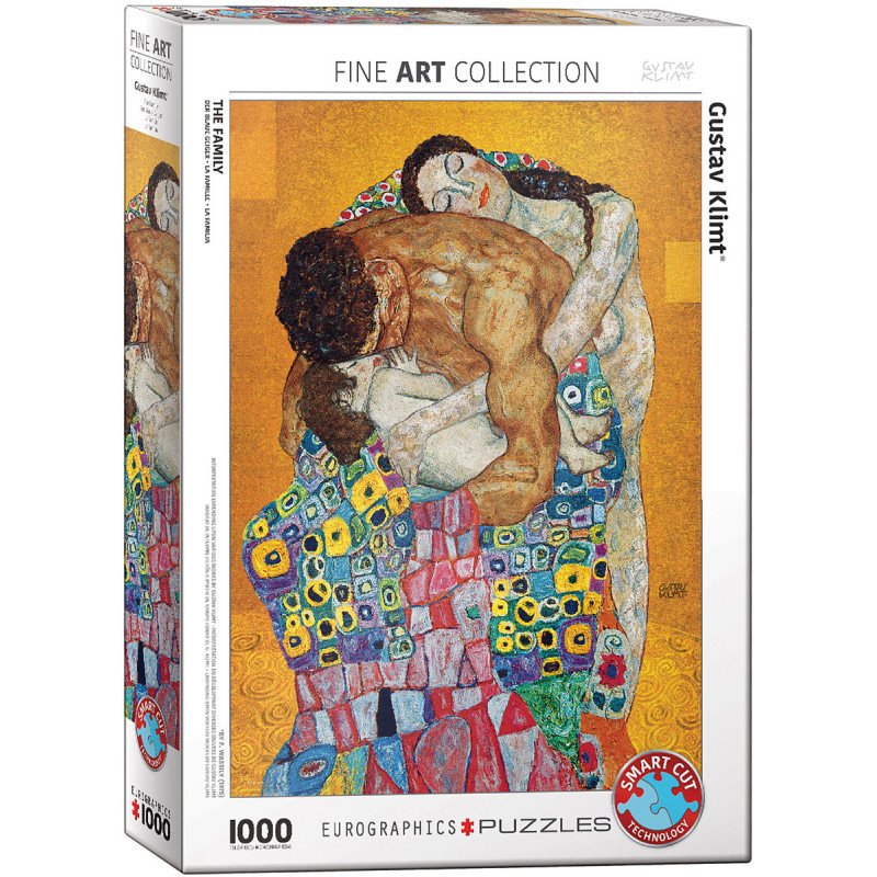 Eurographics The Family (extension of the work of Gustav Klimt) 1000 Piece puzzle