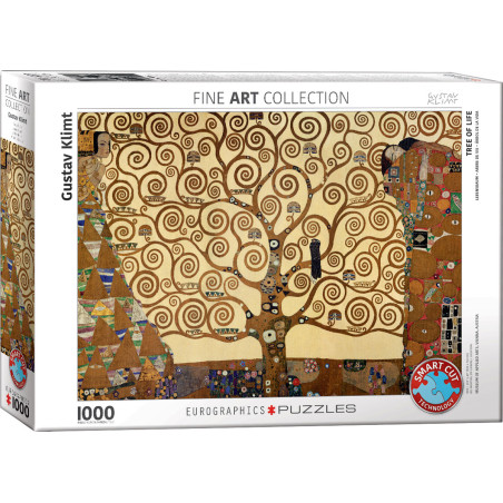 Eurographics Tree of Life by Gustav Klimt 1000 Piece Puzzle
