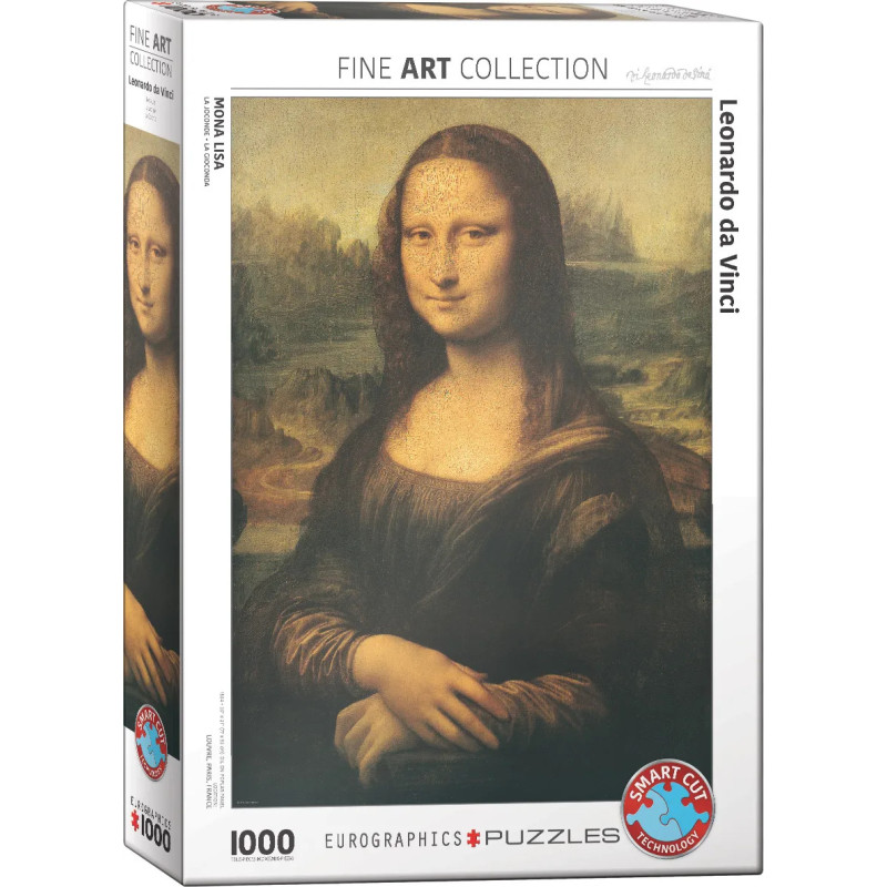 Eurographics Mona Lisa by Leonardo da Vinci 1000 Piece Puzzle