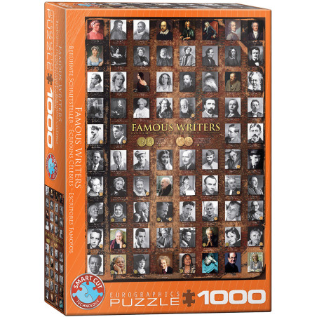 Eurographics Famous Writers 1000 Piece Puzzle