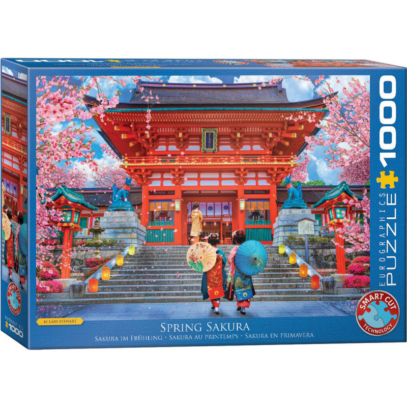 Eurographics Spring Sakura 1000 Piece Puzzle