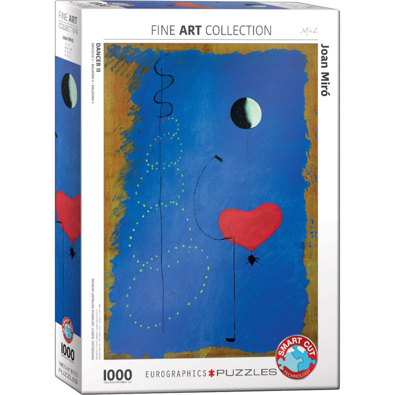Eurographics Dancer II by Joan Miró 1000 Piece Puzzle