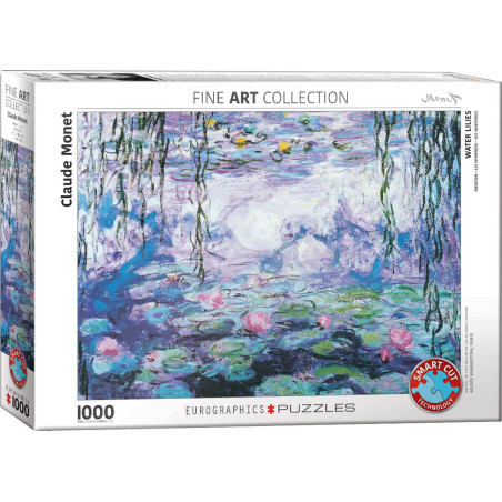 Eurographics Waterlilies by Claude Monet Puzzle (1000 Pieces)