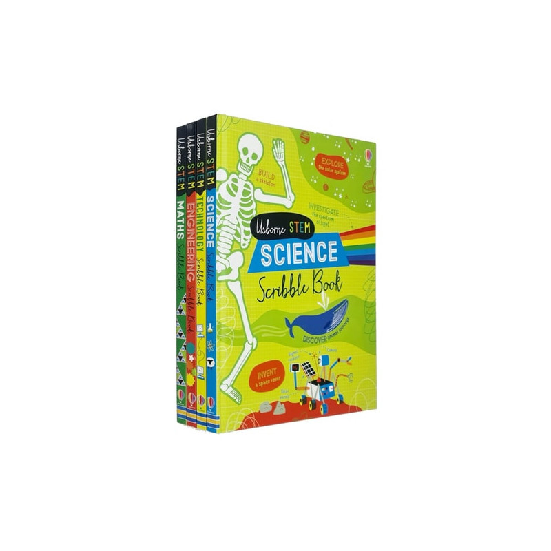 Usborne Stem Series 4 Books Collection Set