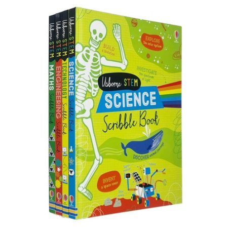 Usborne Stem Series 4 Books Collection Set